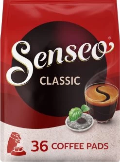 Senseo Classic Koffiepads - 5/9 Intensiteit - 10 X 36 Pads -Voedsel Winkel 889x1200