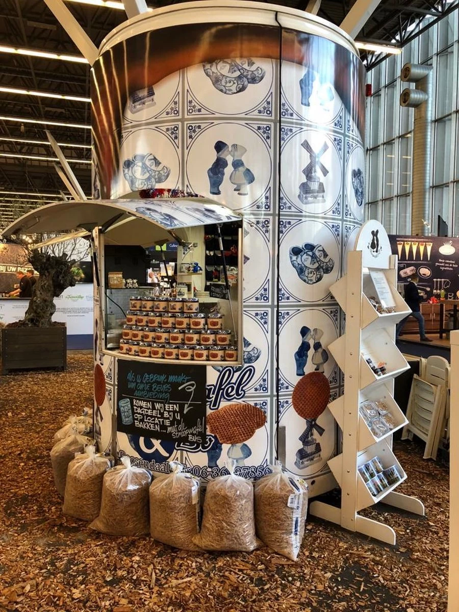 Stroopwafelsnippers - 12 Kg - Bruin - Zonder Stroop En Lekker Knapperig 2 Stroopwafelsnippers - 12 Kg - Bruin - Zonder Stroop En Lekker Knapperig - Afbeelding 2