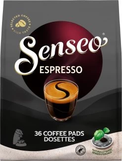 Senseo Espresso Koffiepads - 9/9 Intensiteit - 10 X 36 Pads -Voedsel Winkel 909x1200 3