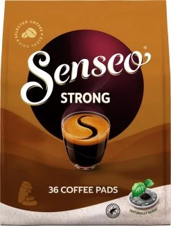 Senseo Strong Koffiepads - 7/9 Intensiteit - 10 X 36 Pads -Voedsel Winkel 909x1200 4