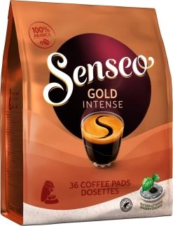 Senseo Gold Intense Koffiepads - 7/9 Intensiteit - 4 X 36 Pads -Voedsel Winkel 920x1200