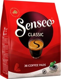 Senseo Classic Koffiepads - 5/9 Intensiteit - 10 X 36 Pads -Voedsel Winkel 922x1200