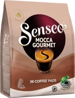 Senseo Mocca Gourmet Koffiepads - 4/9 Intensiteit - 10 X 36 Pads -Voedsel Winkel 922x1200 3