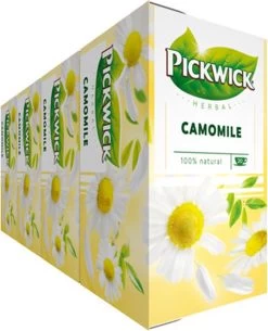 Pickwick Camomile Kruidenthee - 4 X 20 Zakjes -Voedsel Winkel 972x1200